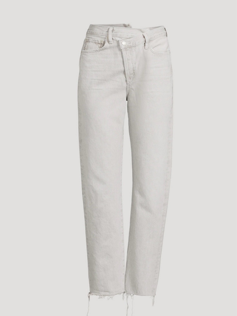 AGOLDE ($298) Criss-Cross Straight-Leg Jeans - Picture 2 of 10